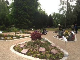 Die Eröffnung des Bestattungsgarten Wismar am 17. Mai 2016